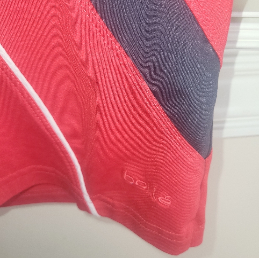 Bolle Women's Red and Navy Athletic Top - Picture 4 of 4